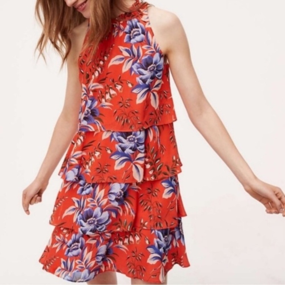 NWT Loft floral dress